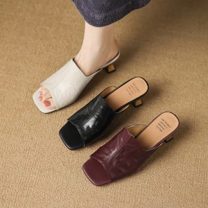 Women's High Heel Open Toe Sandals Summer 2025